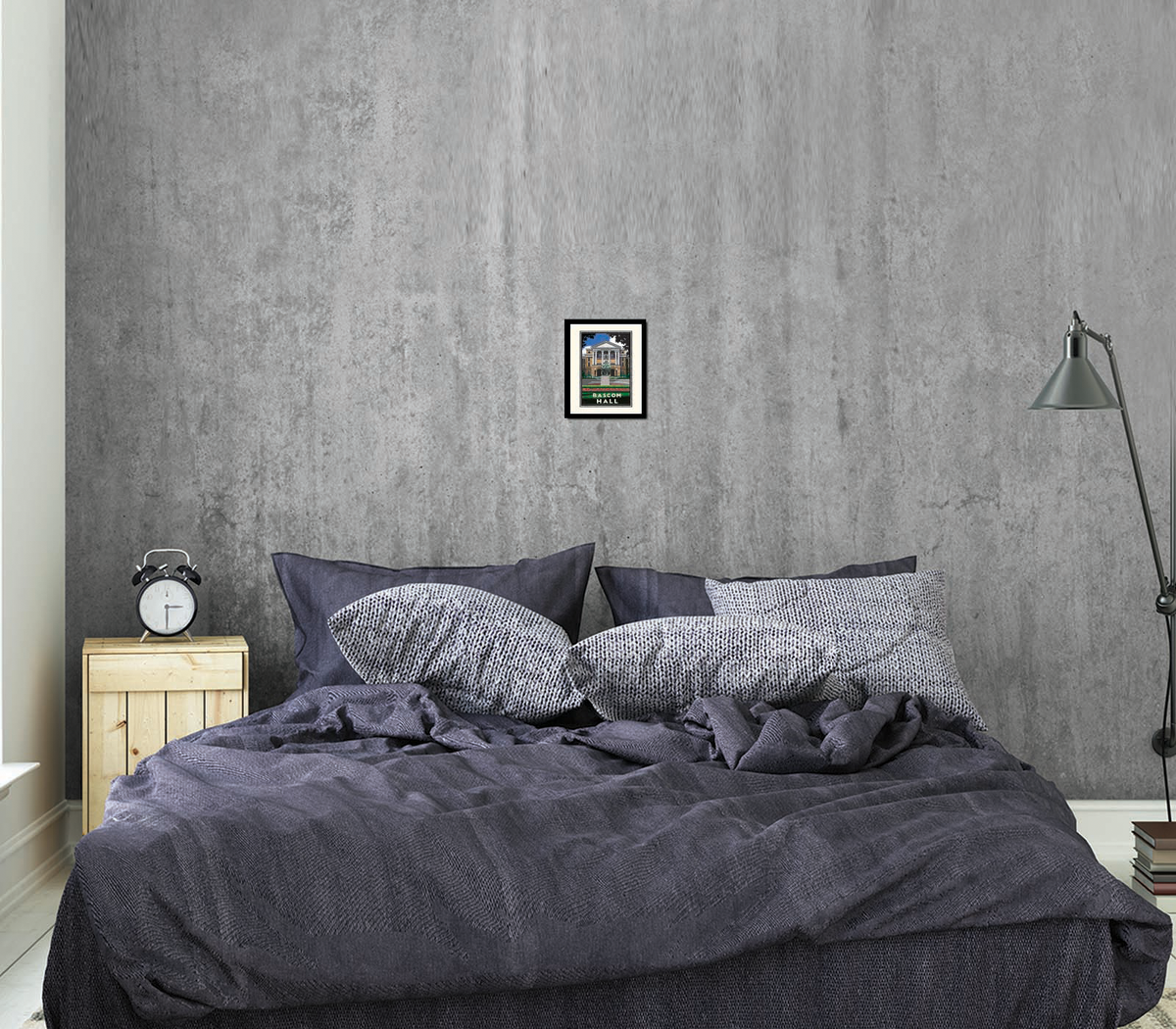 Landmark WI | UW-Madison Badgers Bascom Hall Art Print