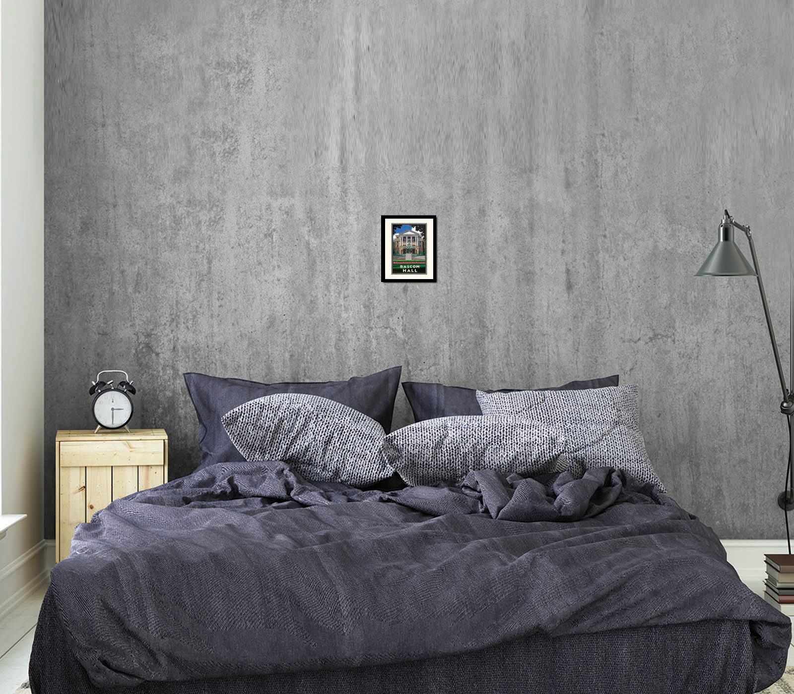 Landmark WI | UW-Madison Badgers Bascom Hall Art Print