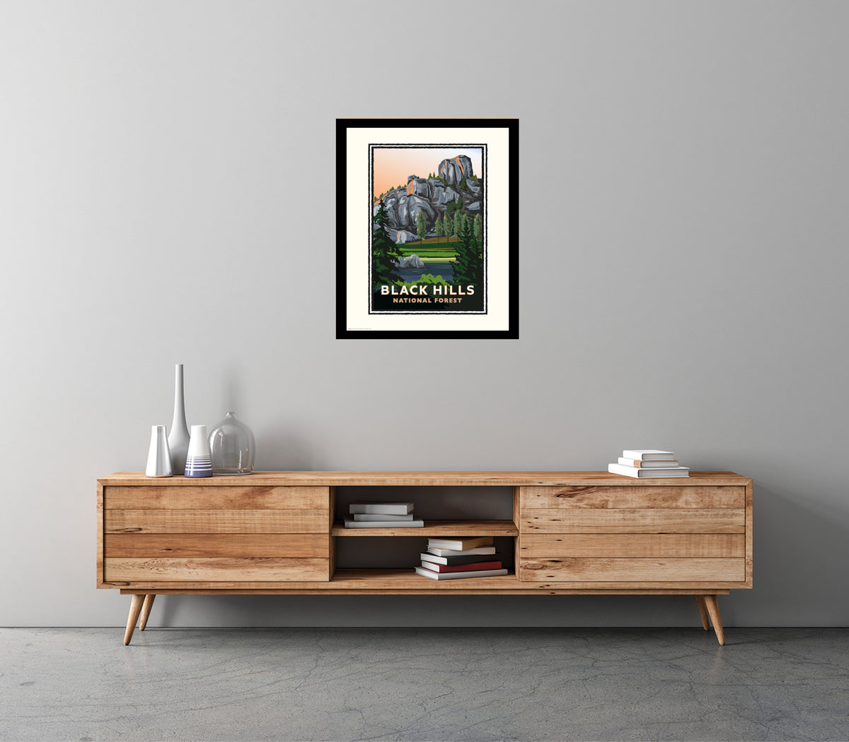 Landmark SD | Black Hills National Forest Art Print