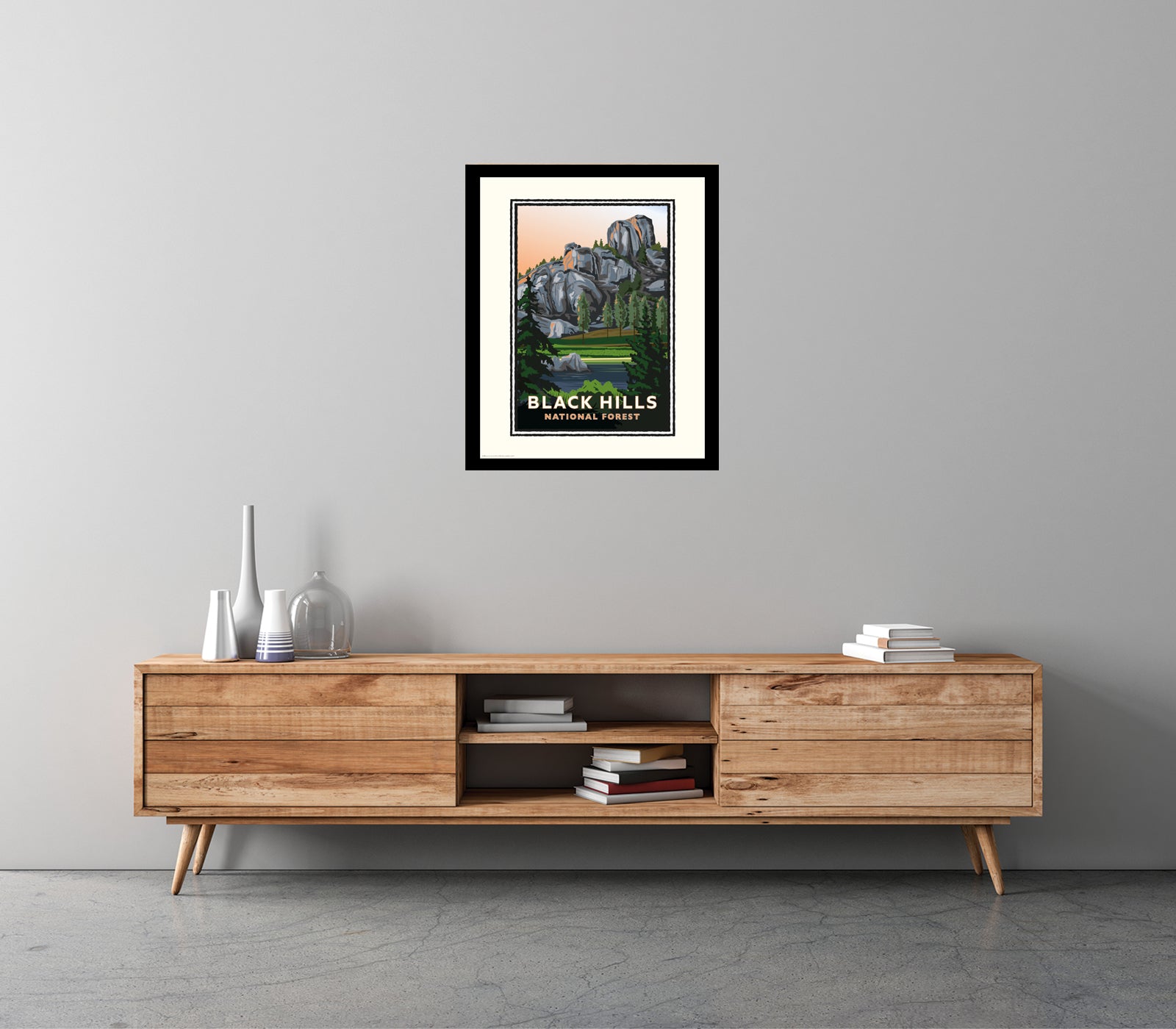 Landmark SD | Black Hills National Forest Art Print