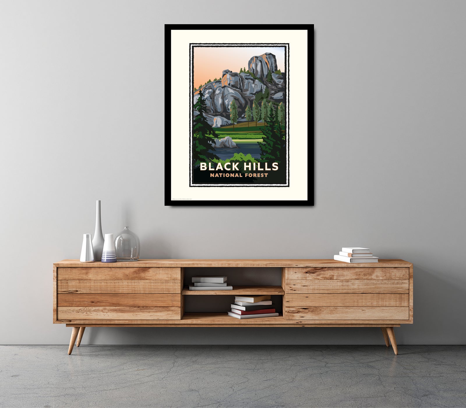 Landmark SD | Black Hills National Forest Art Print