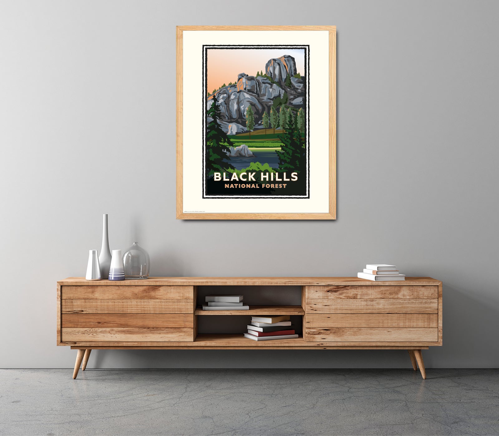 Landmark SD | Black Hills National Forest Art Print