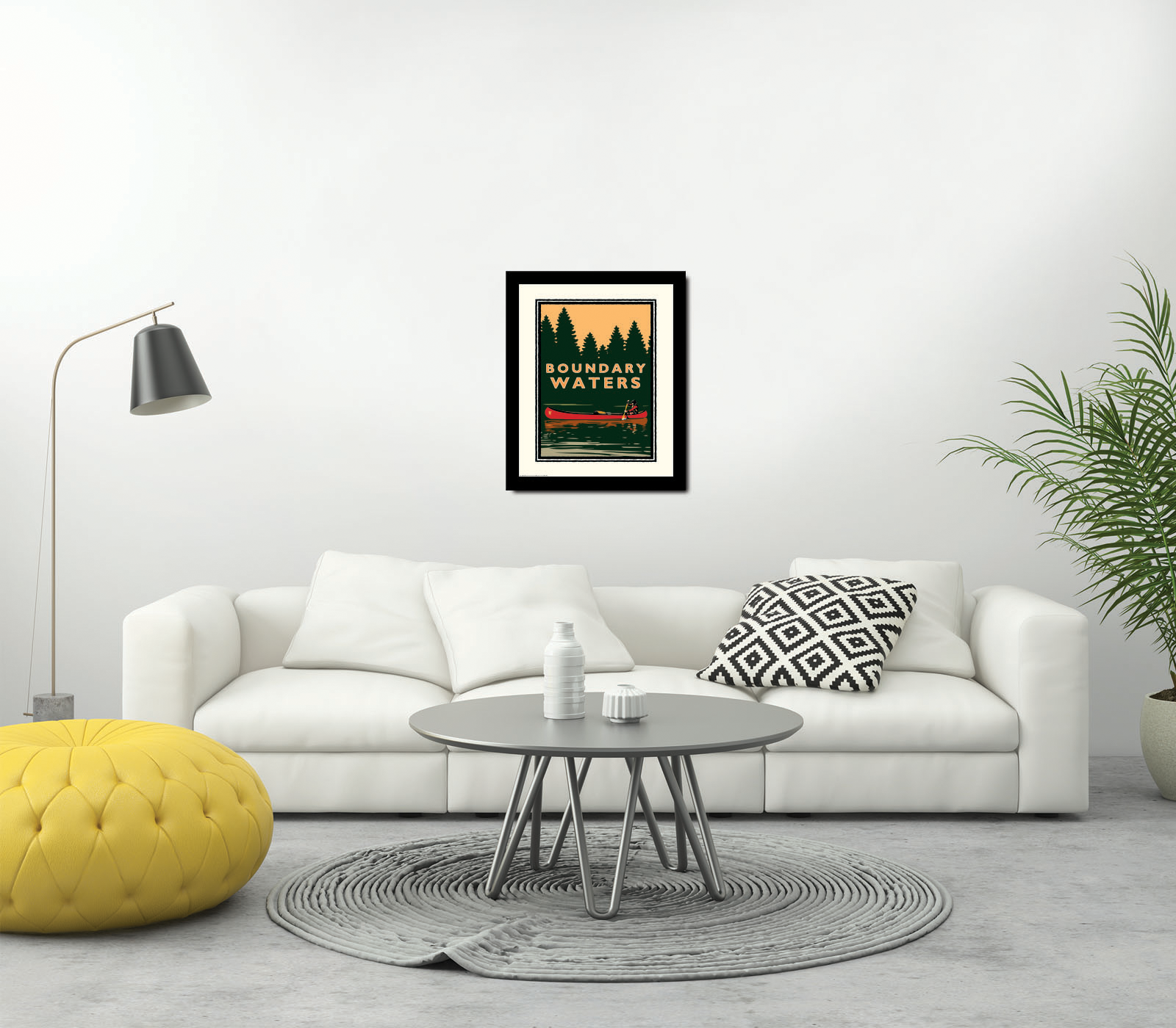Landmark MN | Boundary Waters Canoe Art Print