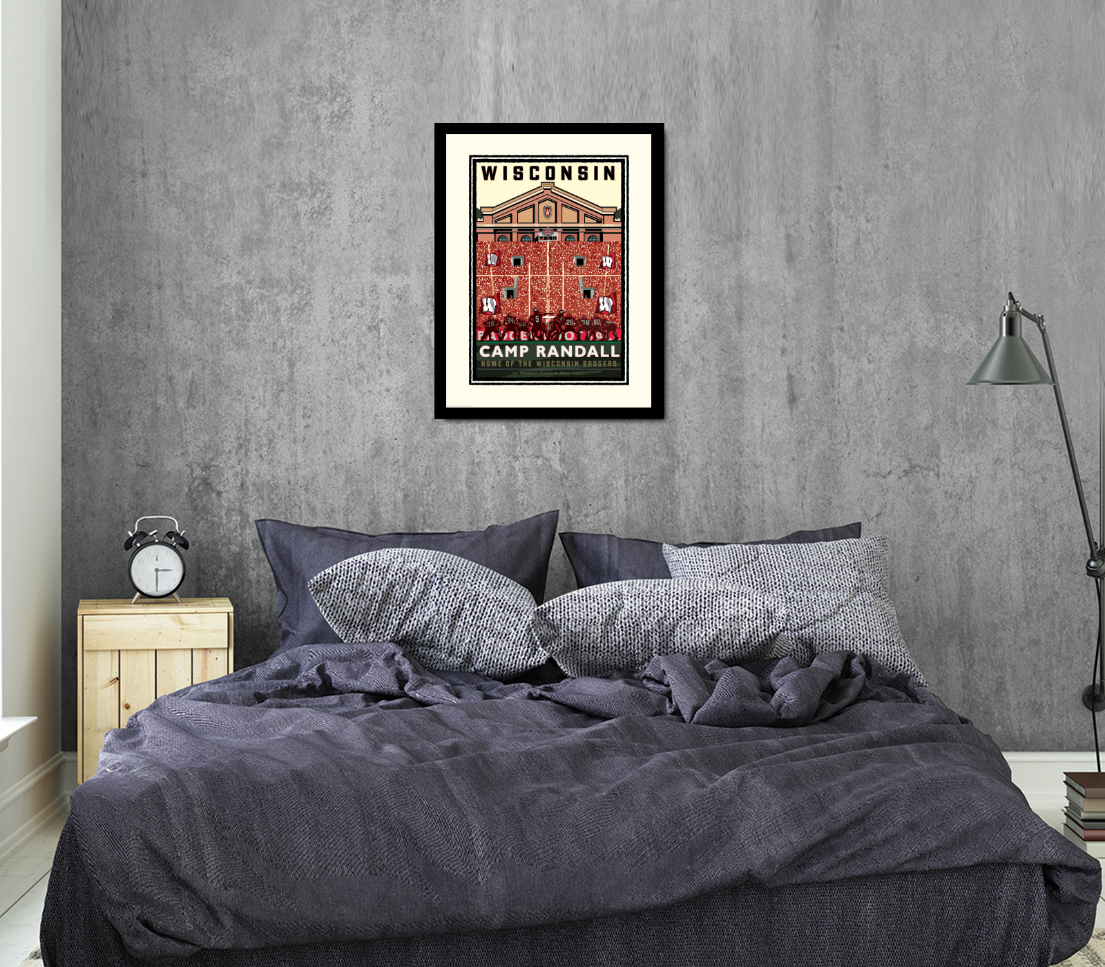 Landmark WI | UW-Madison Badgers Camp Randall On Field