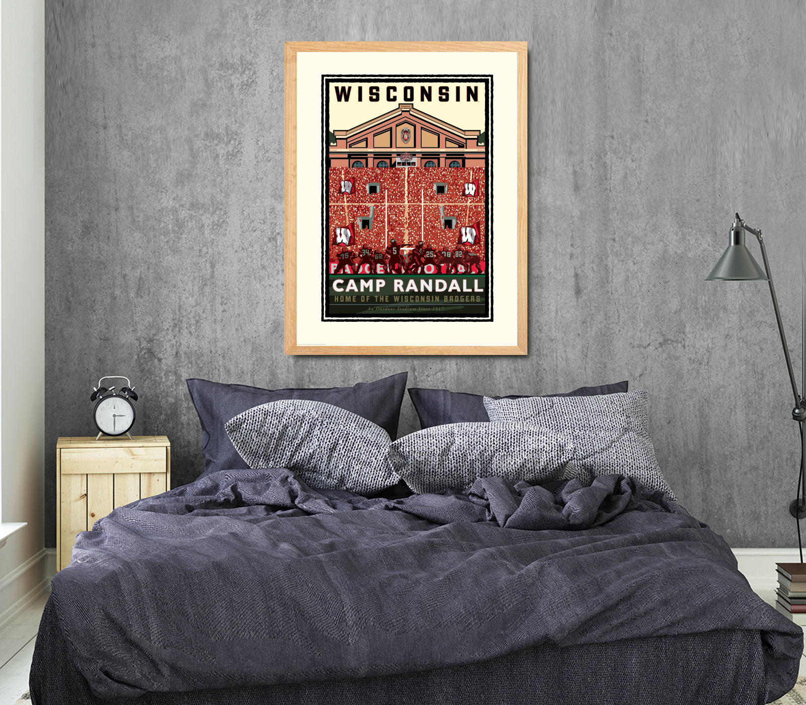 Landmark WI | UW-Madison Badgers Camp Randall On Field