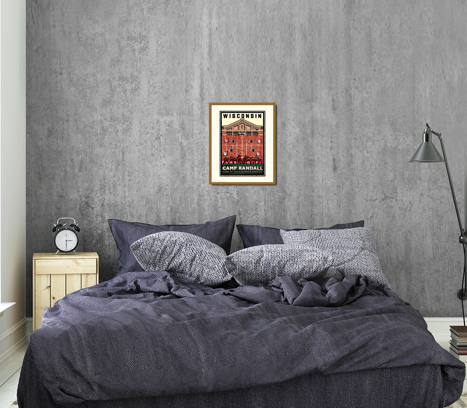 Landmark WI | UW-Madison Badgers Camp Randall On Field