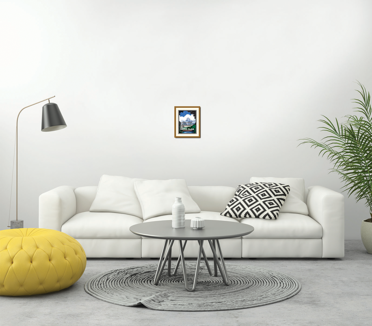 Landmark MN | Como Park Conservatory St Paul Art Print