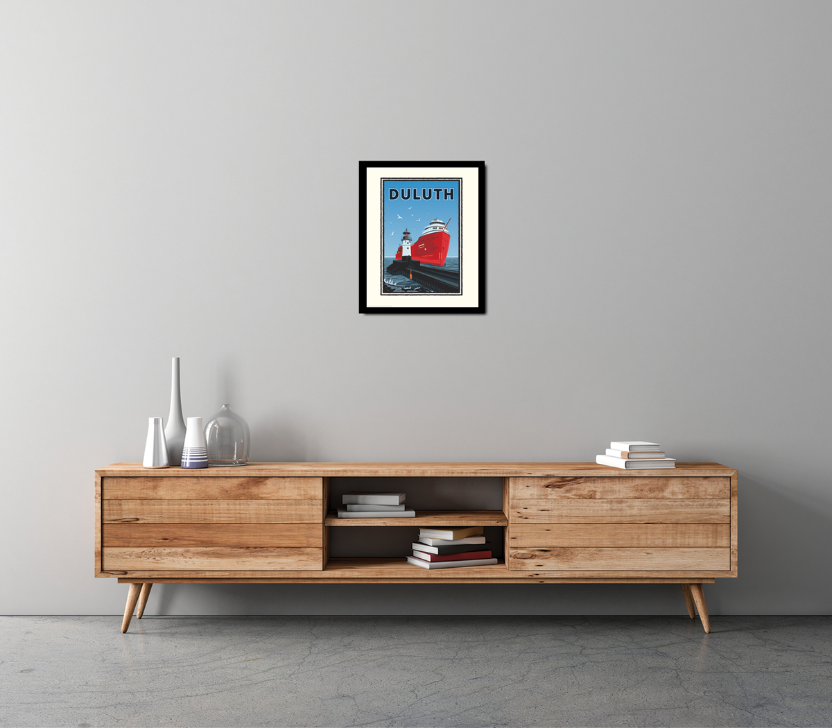 Landmark MN | Duluth Big Ship Art Print