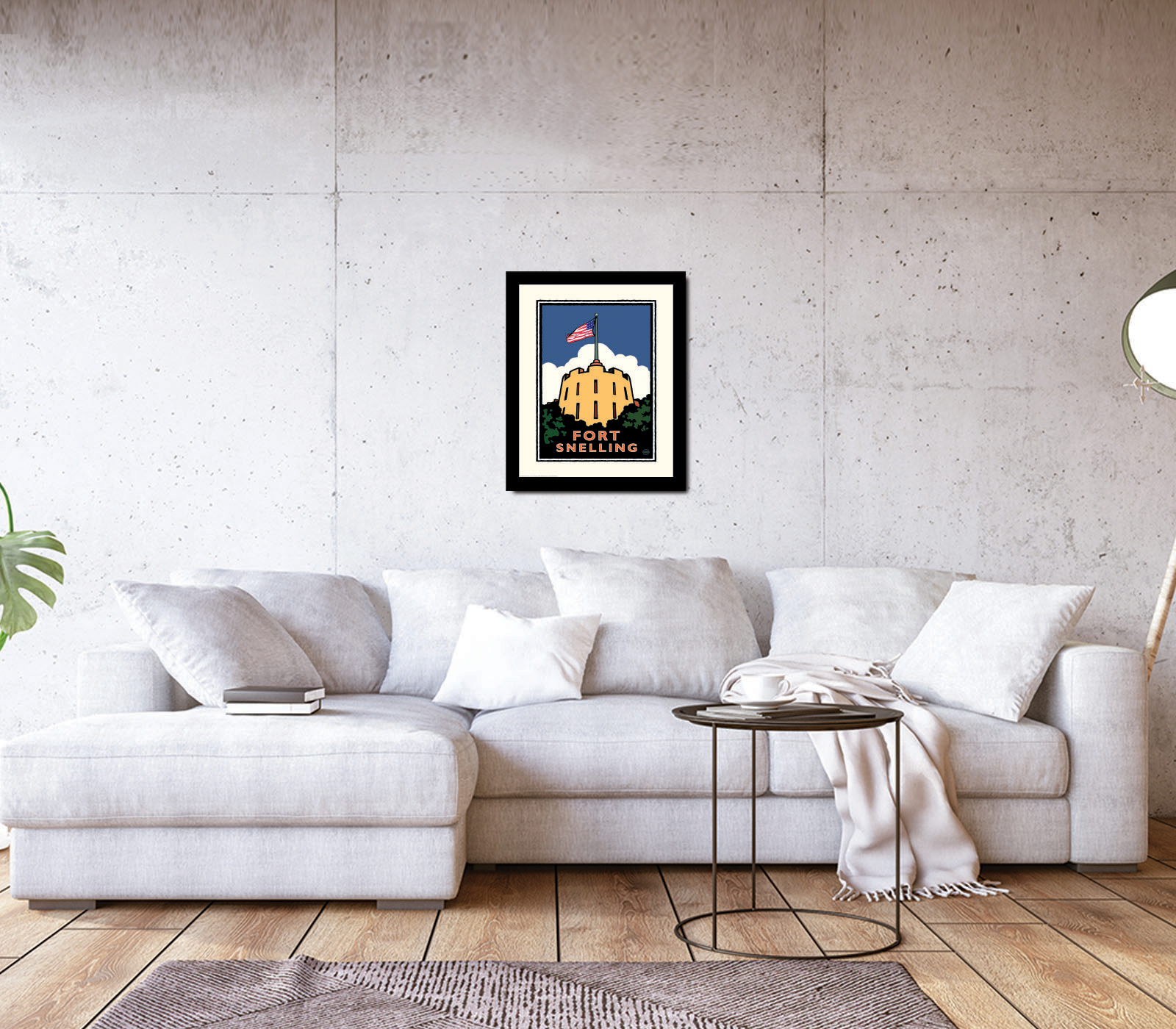 Landmark MN | Fort Snelling Art Print
