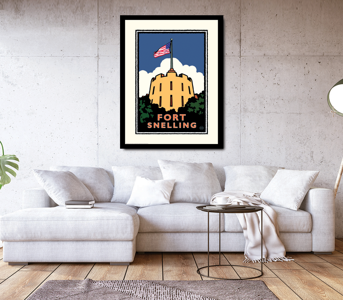 Landmark MN | Fort Snelling Art Print