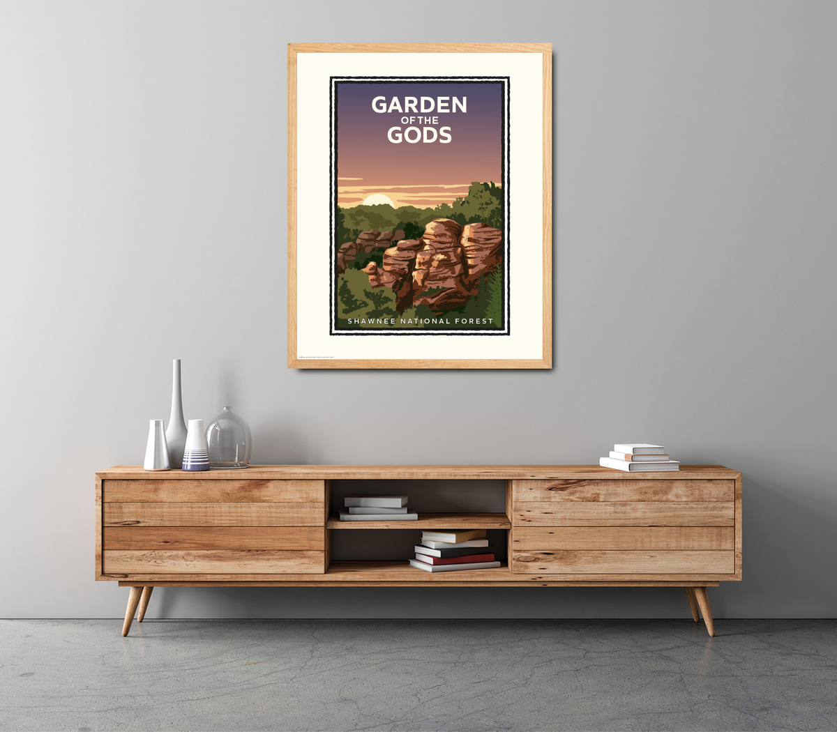 Landmark IL | Shawnee National Forest Garden of the Gods Art Print