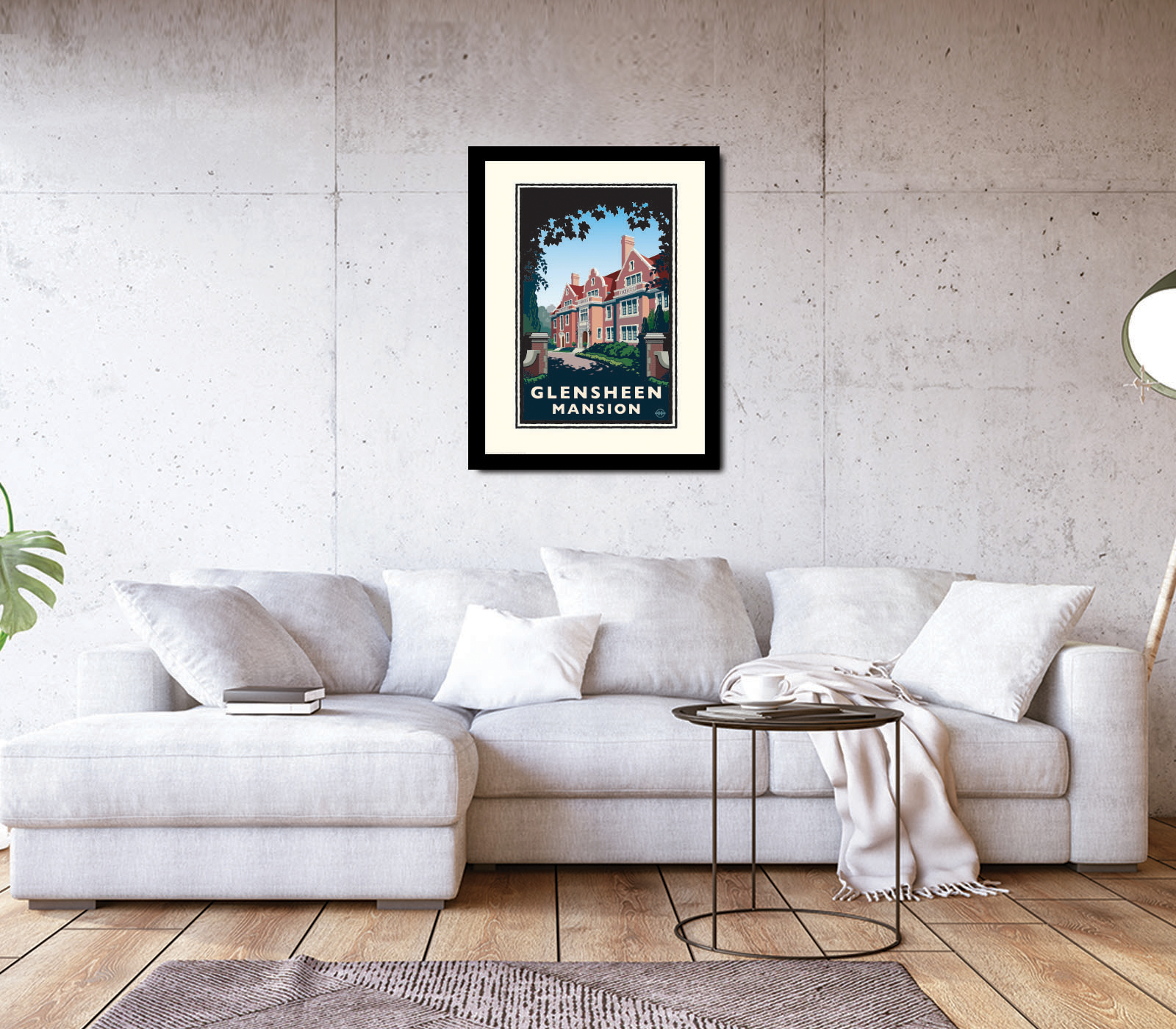 Landmark MN | Glensheen Mansion Summer Art Print
