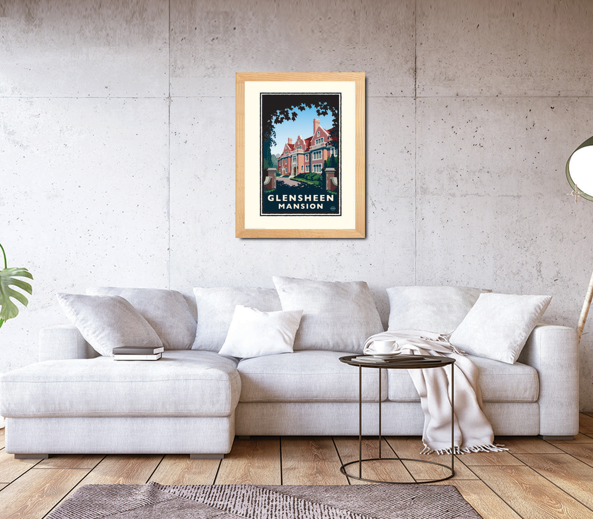 Landmark MN | Glensheen Mansion Summer Art Print
