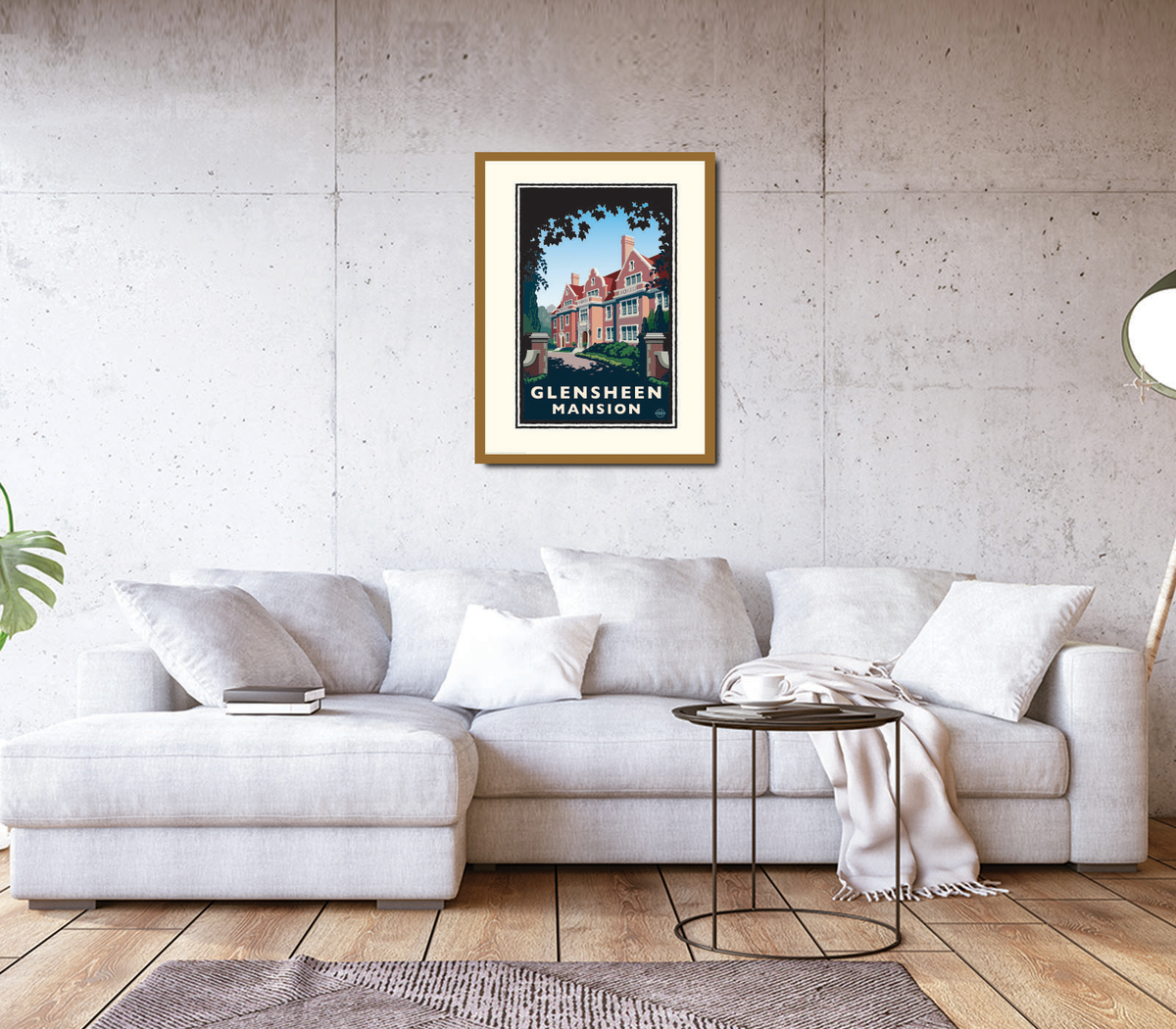 Landmark MN | Glensheen Mansion Summer Art Print