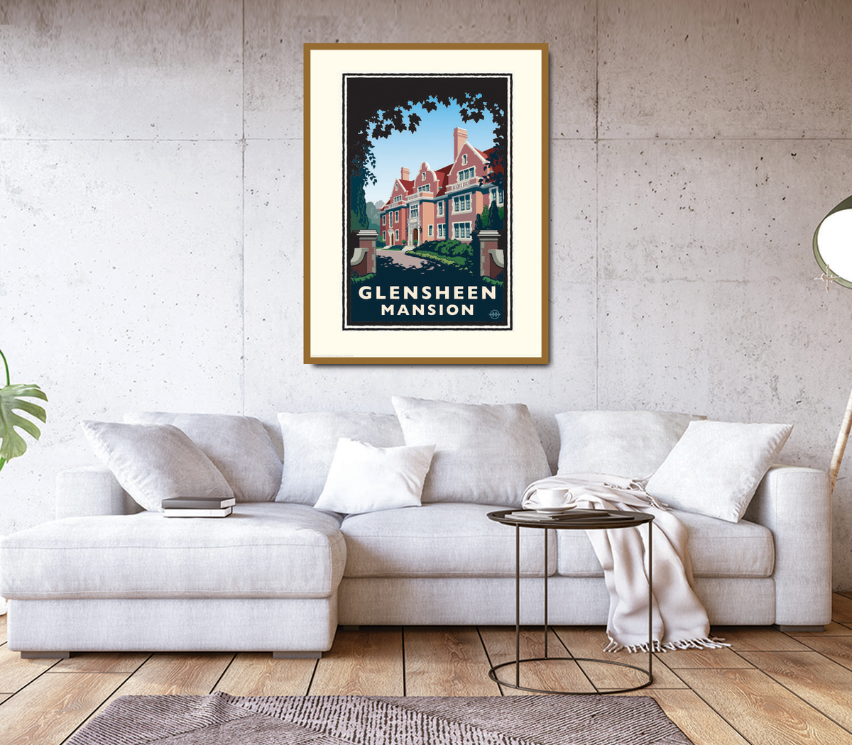 Landmark MN | Glensheen Mansion Summer Art Print