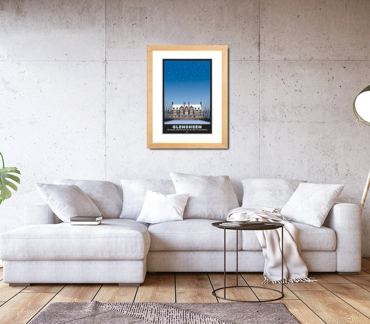 Landmark MN | Glensheen Mansion Winter Art Print