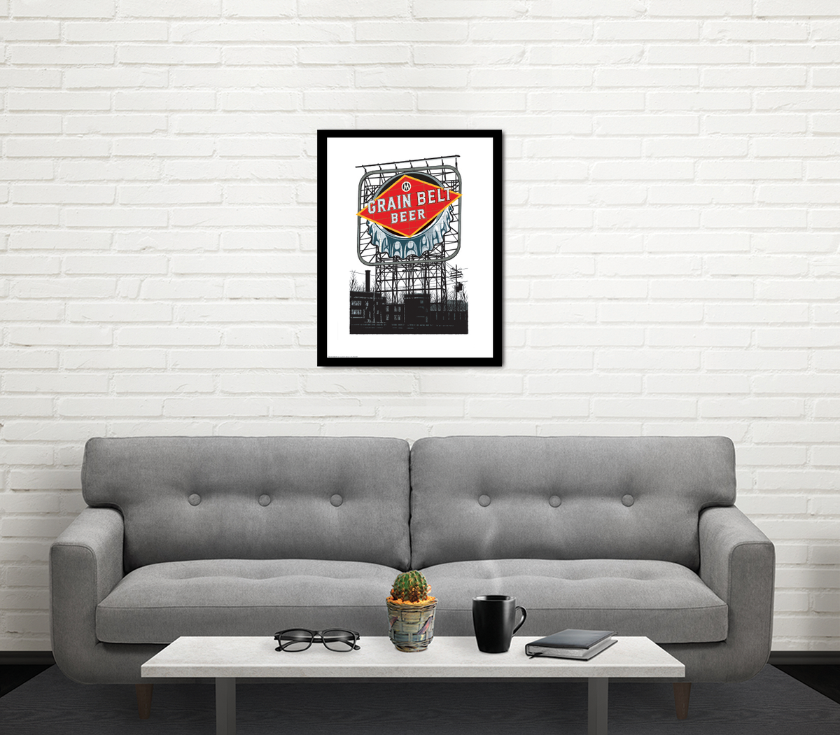 Landmark City MN | Grain Belt Sign Minneapolis