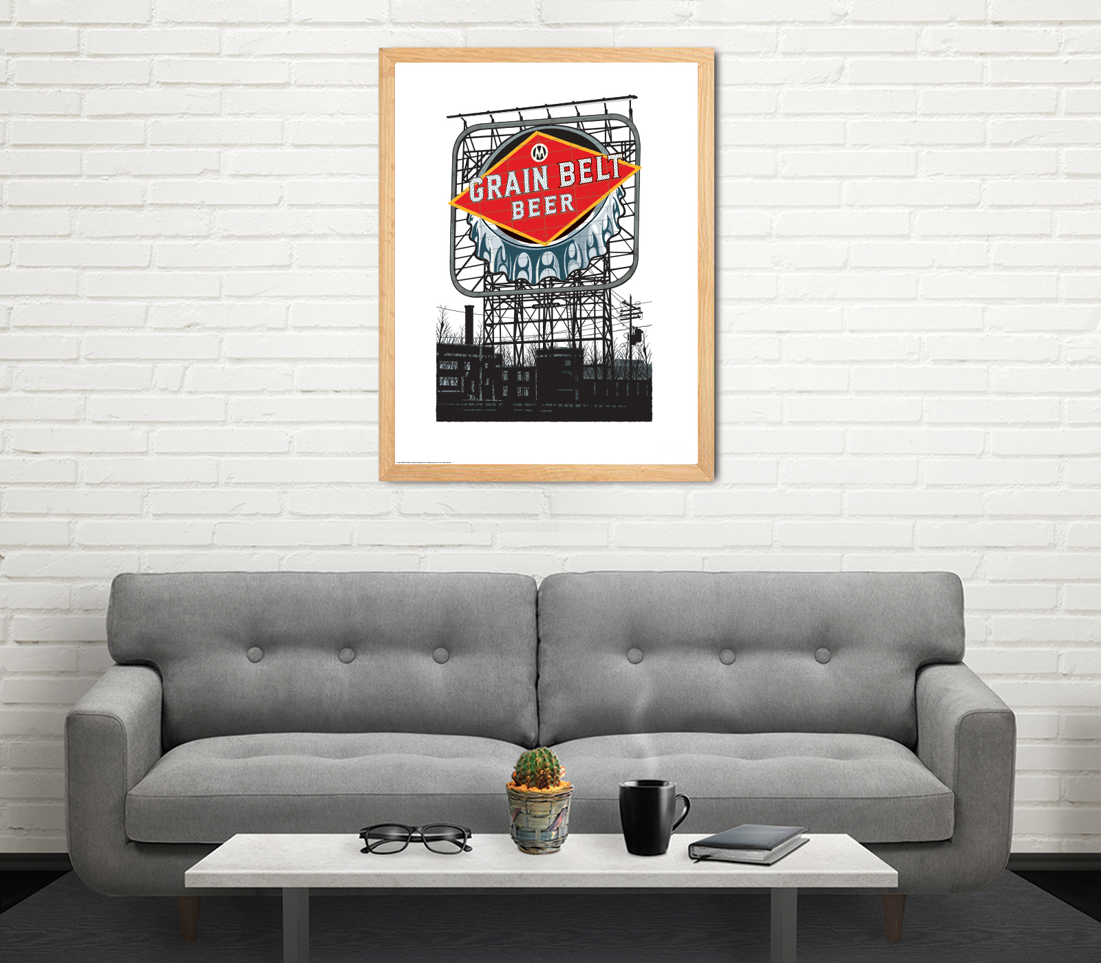 Landmark City MN | Grain Belt Sign Minneapolis