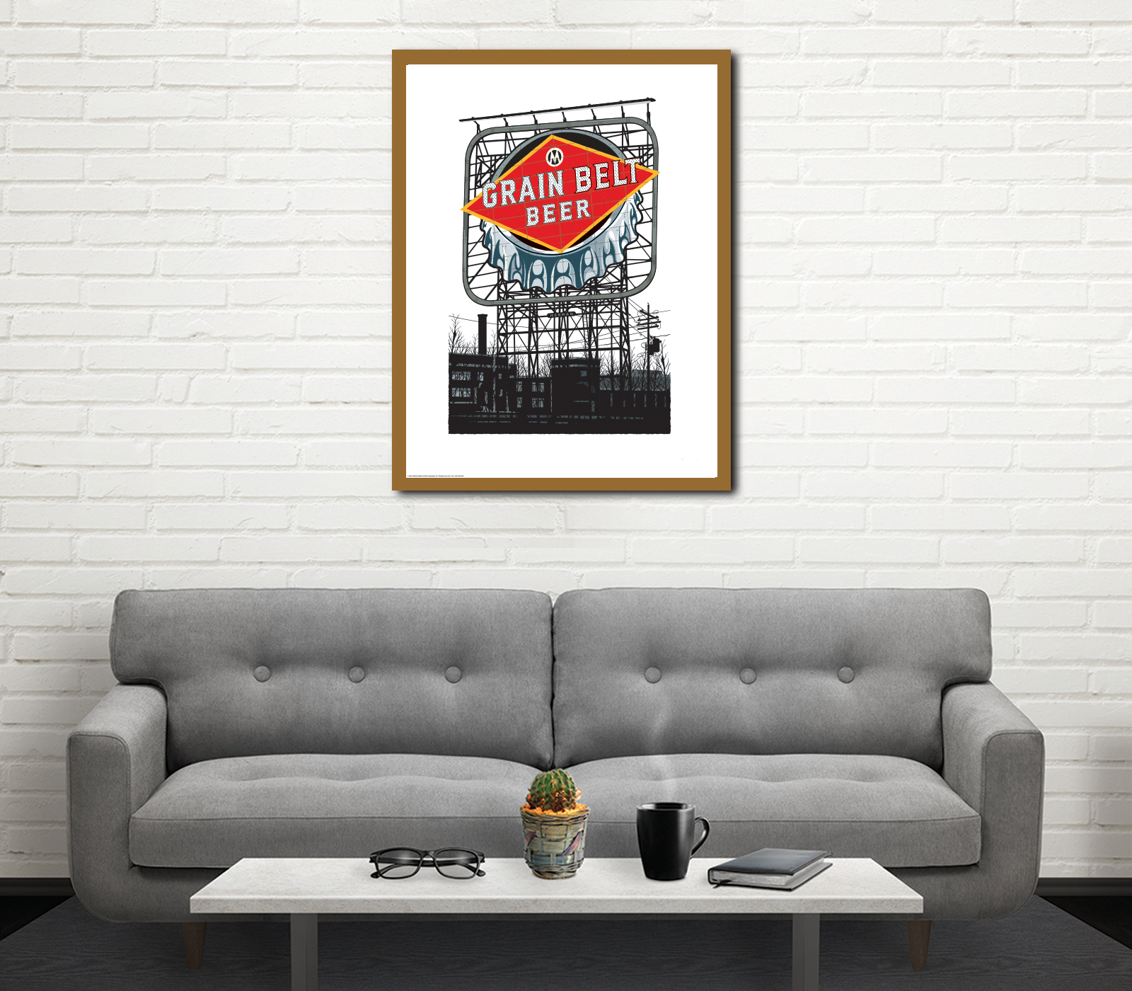 Landmark City MN | Grain Belt Sign Minneapolis