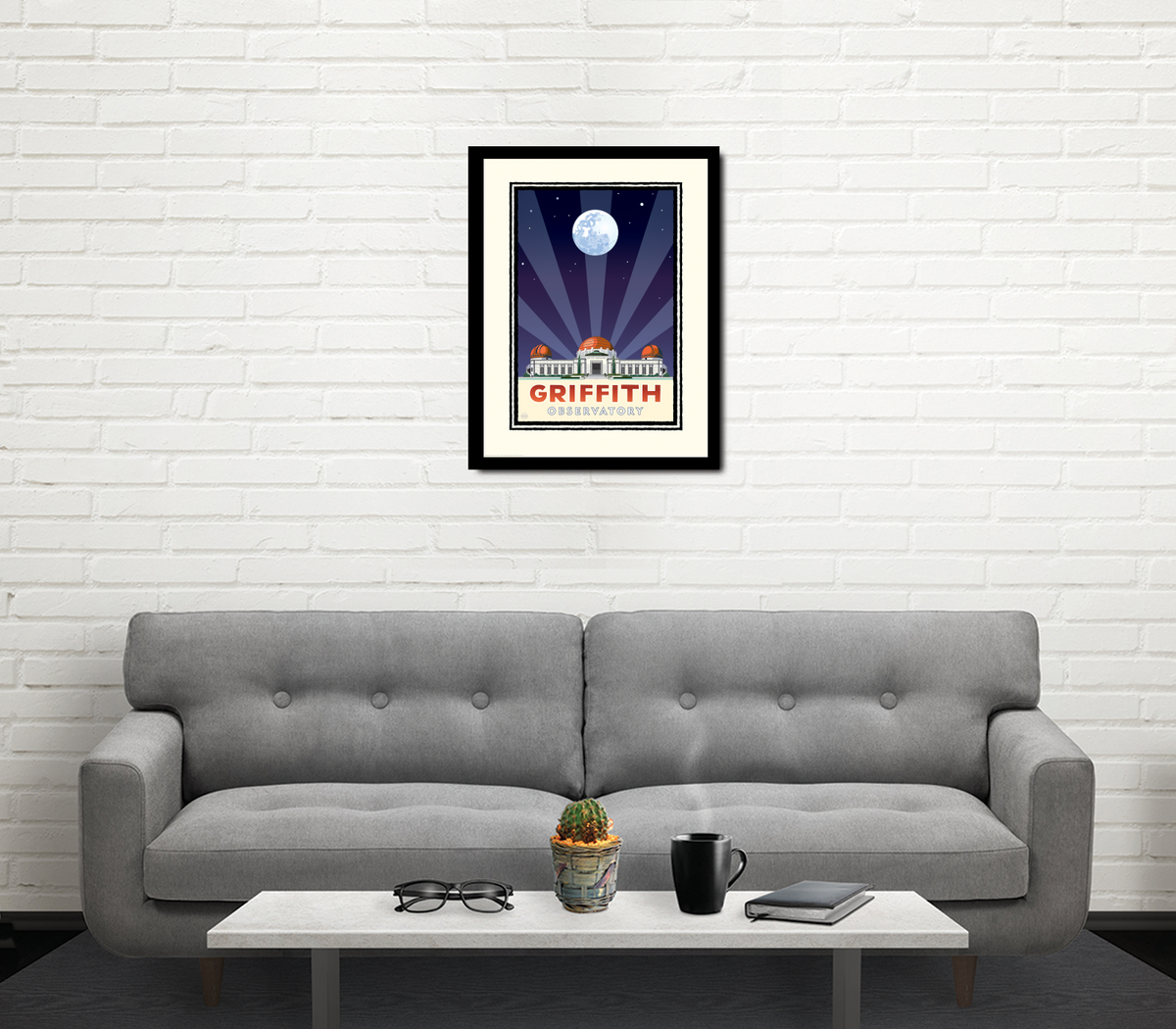Landmark CA | Griffith Park Observatory Purple Moon