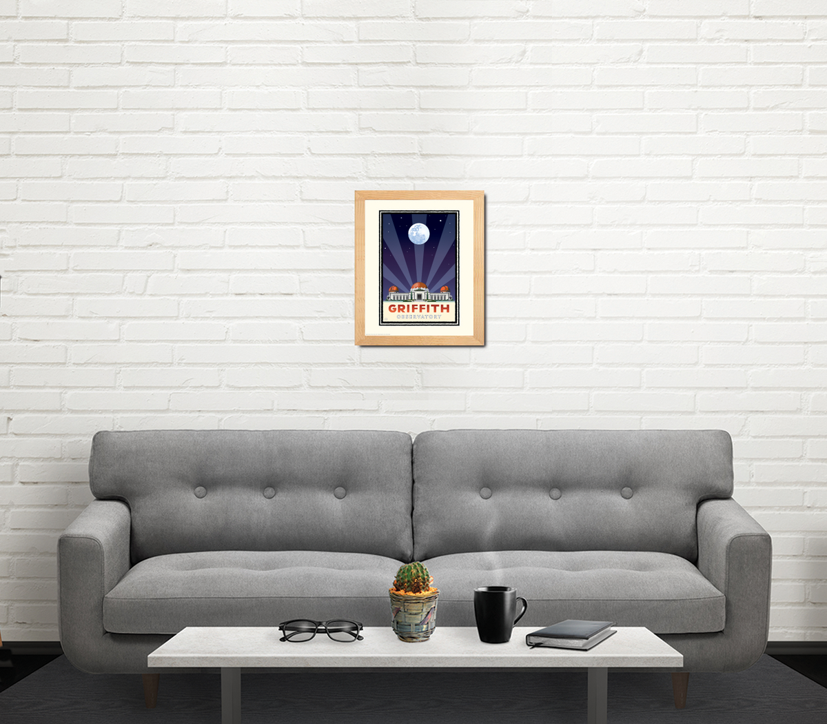 Landmark CA | Griffith Park Observatory Purple Moon