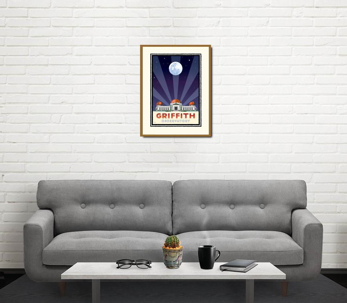 Landmark CA | Griffith Park Observatory Purple Moon