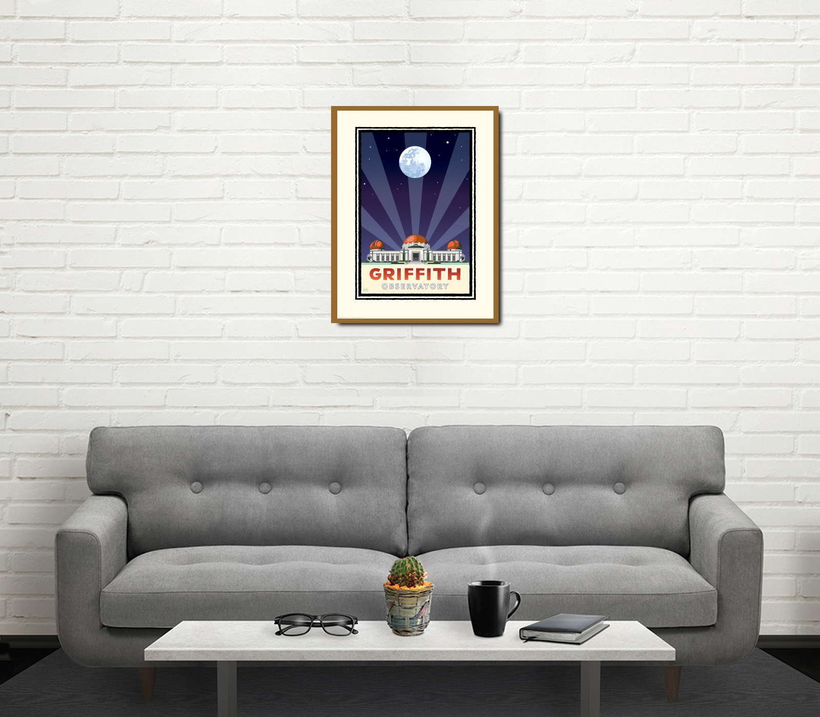 Landmark CA | Griffith Park Observatory Purple Moon