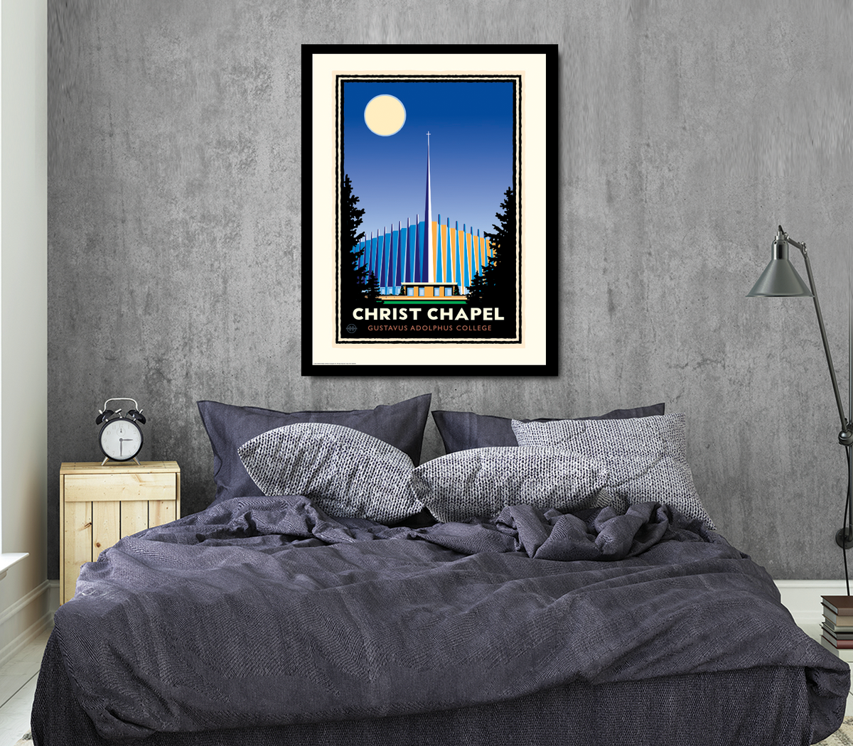 Landmark MN | Gustavus Christ Chapel Art Print