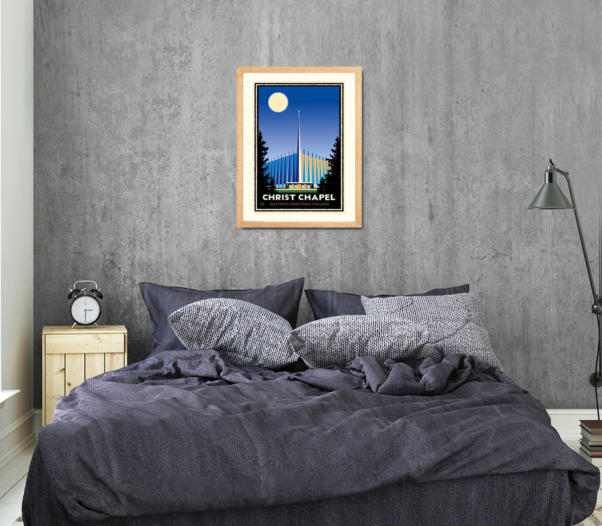 Landmark MN | Gustavus Christ Chapel Art Print