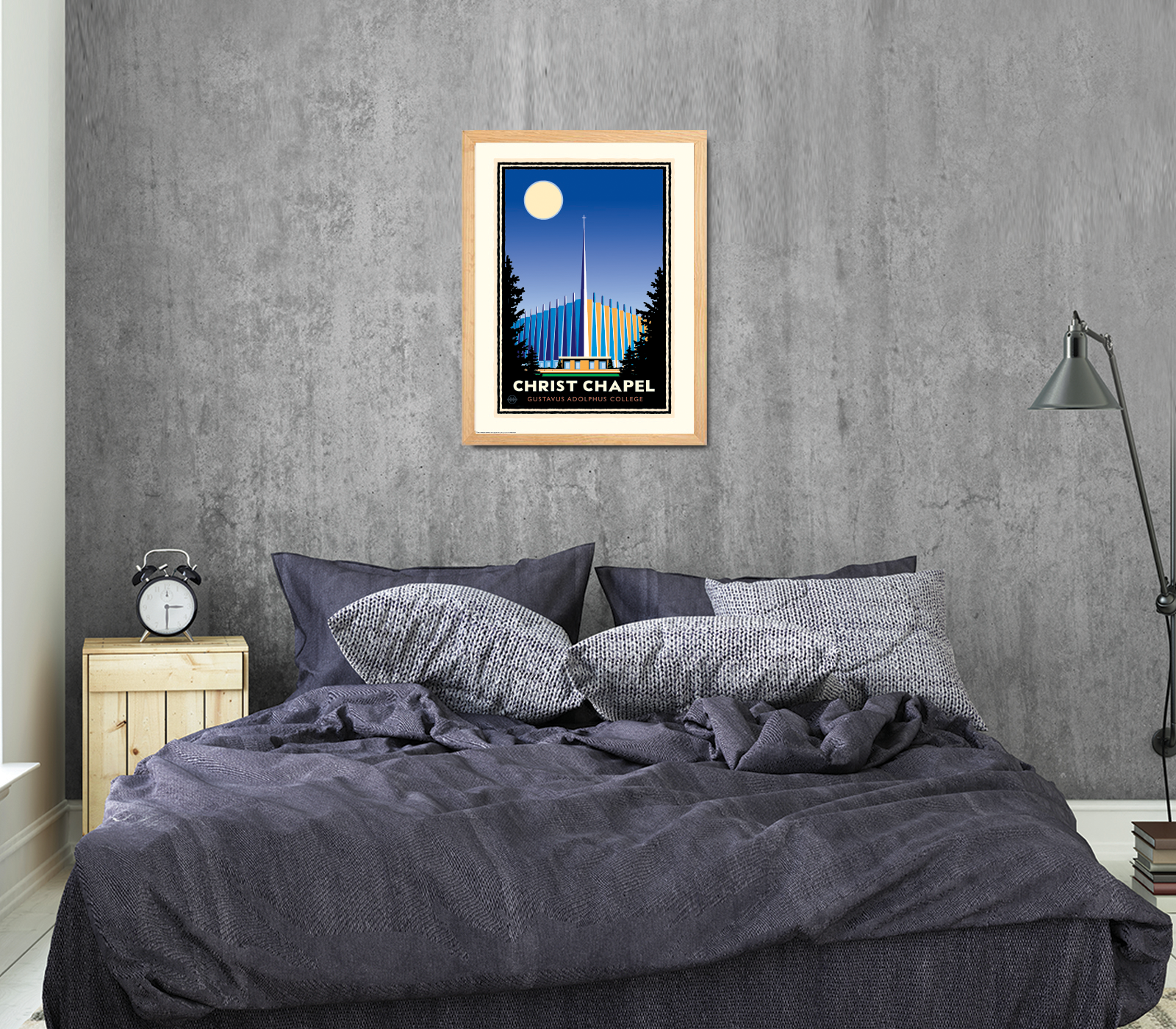 Landmark MN | Gustavus Christ Chapel Art Print