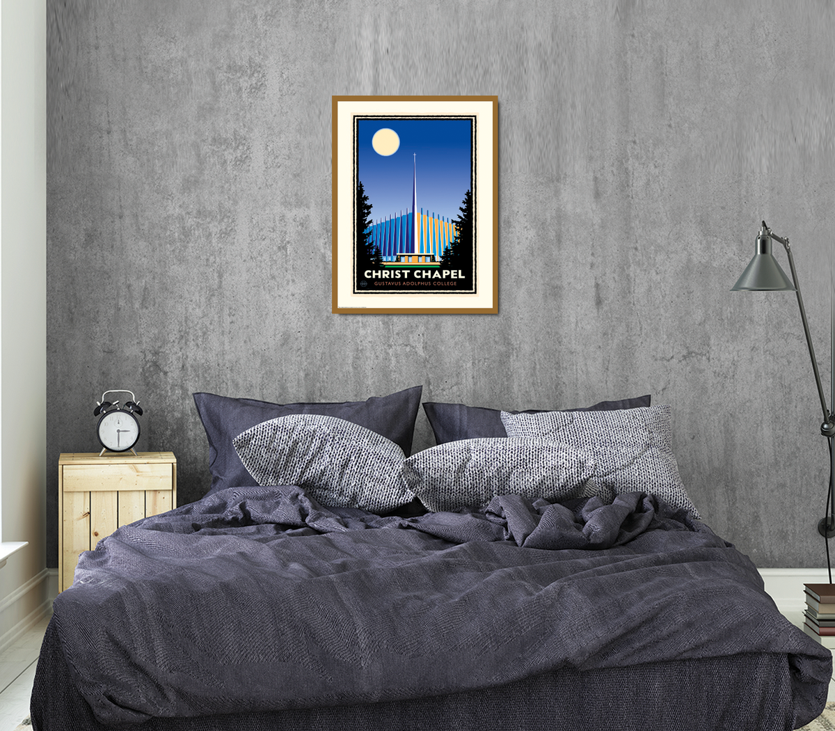 Landmark MN | Gustavus Christ Chapel Art Print