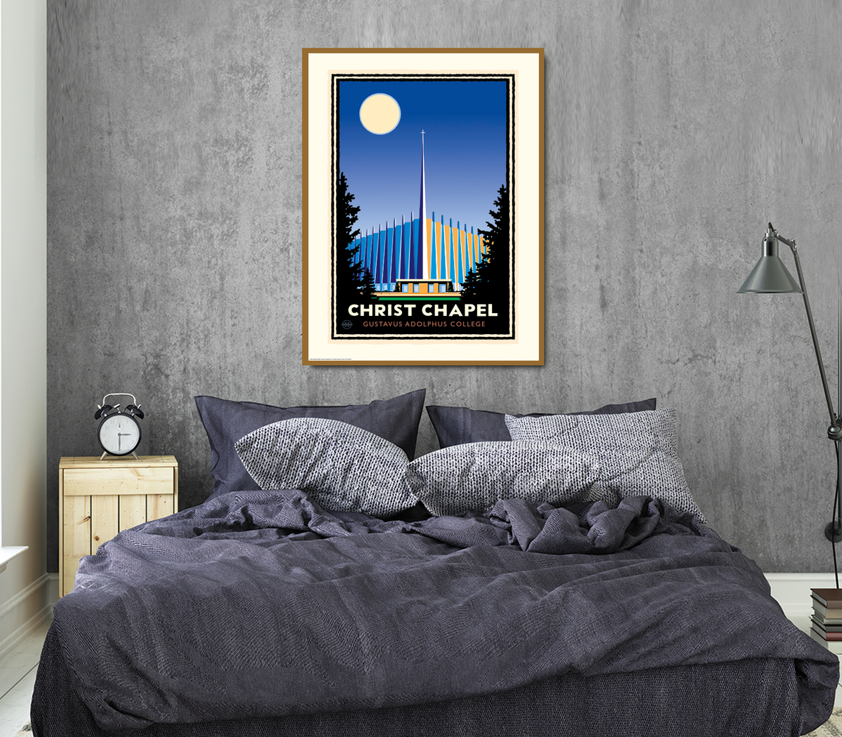 Landmark MN | Gustavus Christ Chapel Art Print