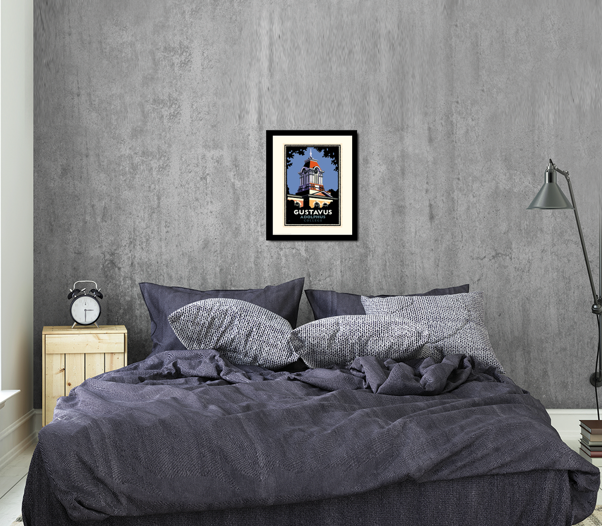 Landmark MN | Gustavus Old Main Tower Art Print