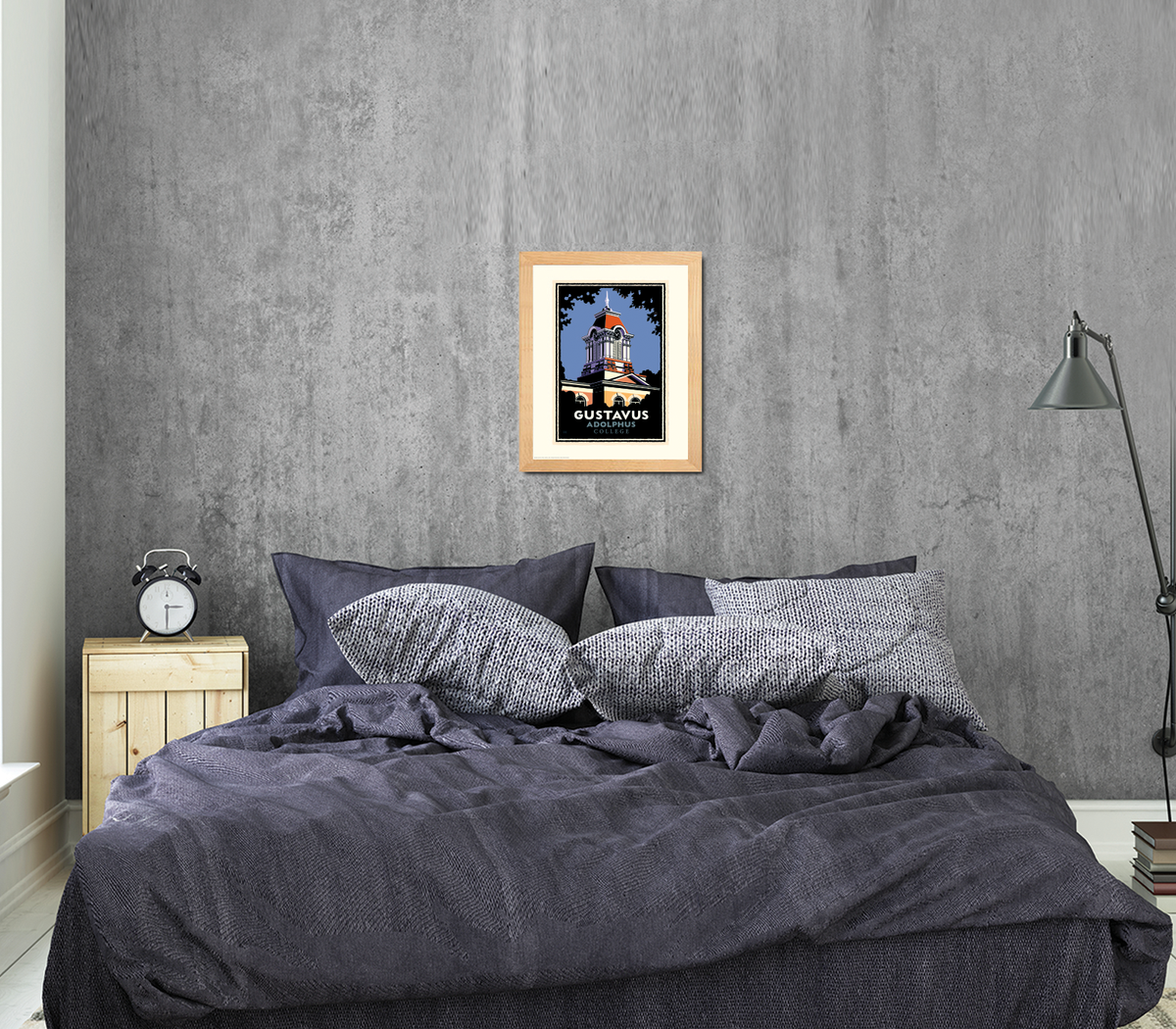 Landmark MN | Gustavus Old Main Tower Art Print