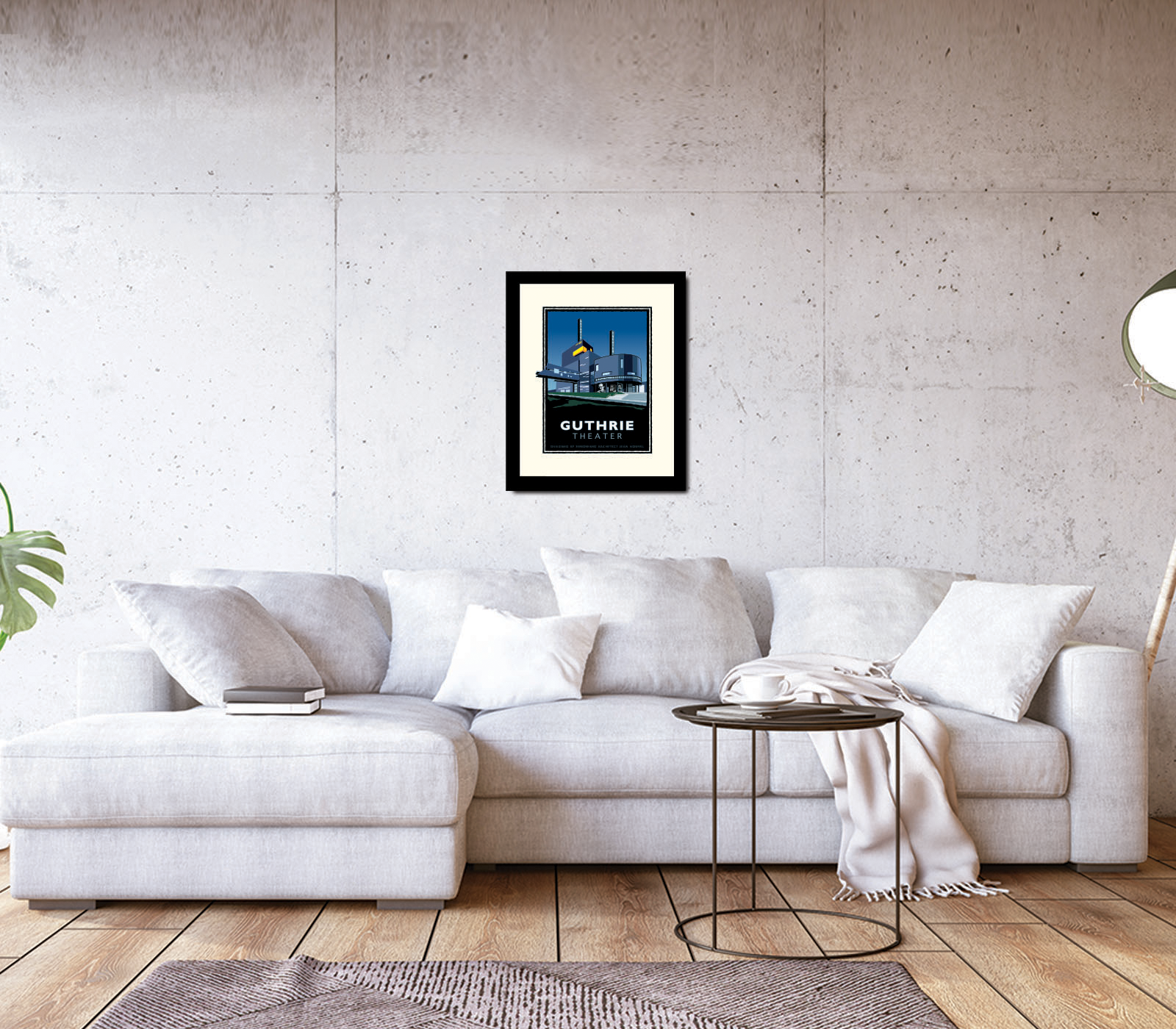 Landmark MN | Guthrie Theater Minneapolis Art Print