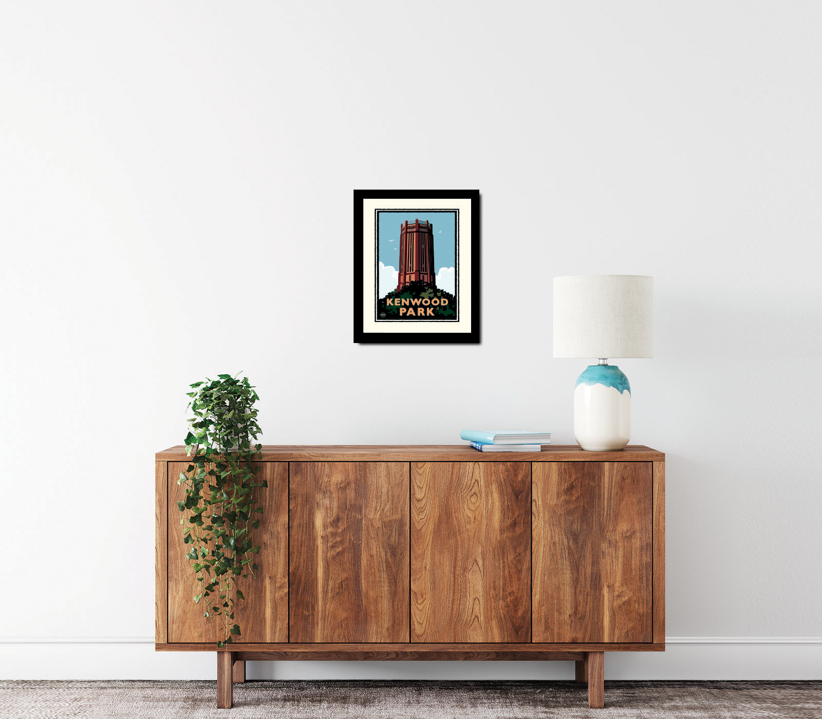Landmark MN | Kenwood Park Minneapolis Art Print