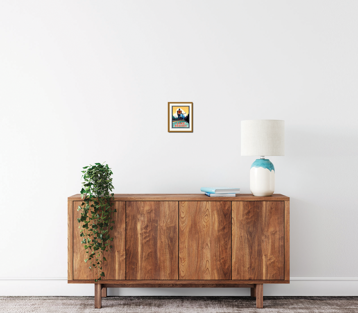 Landmark MN | Lake Bemidji Art Print