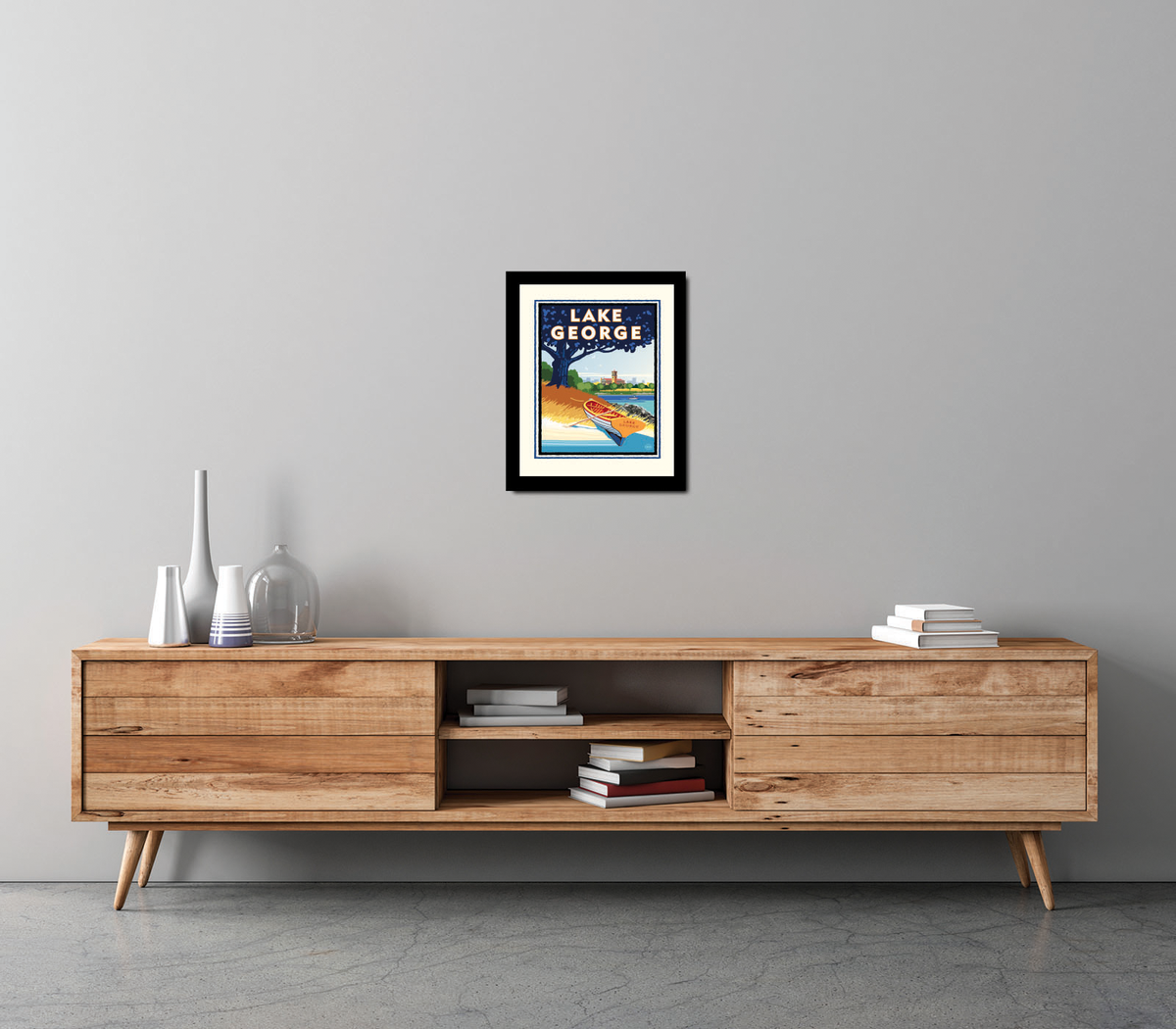 Landmark MN | Lake George Art Print