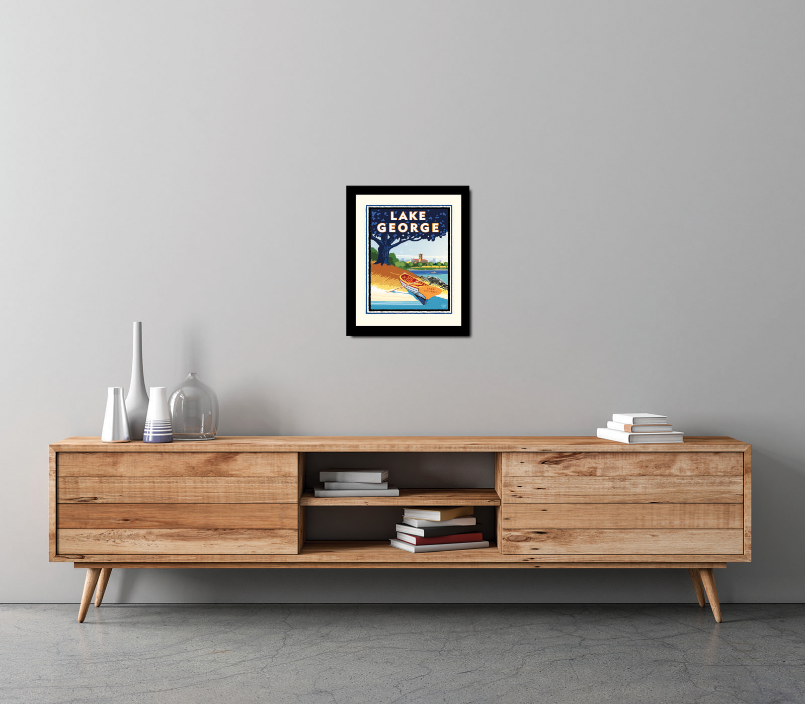 Landmark MN | Lake George Art Print