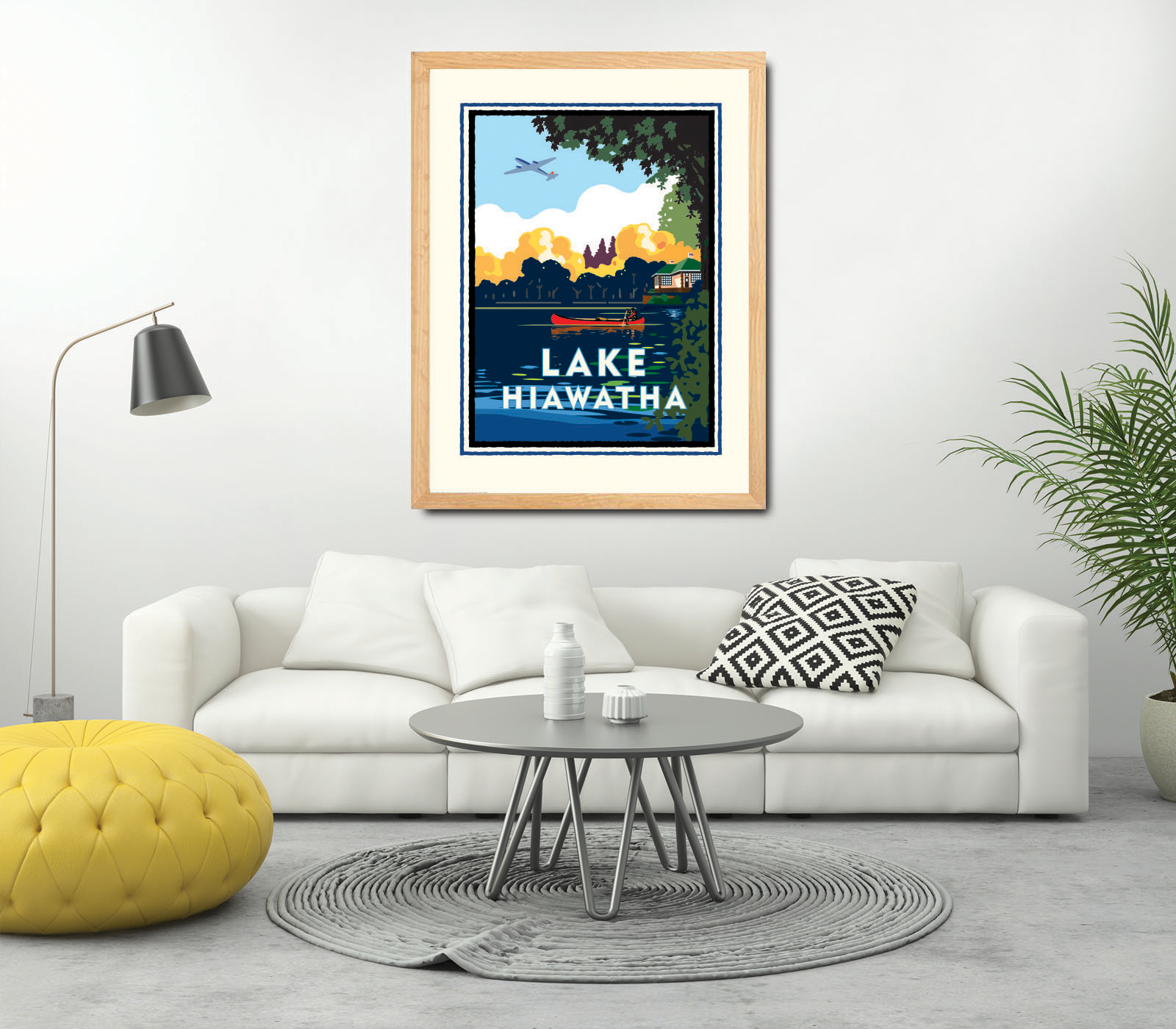Landmark MN | Lake Hiawatha Art Print