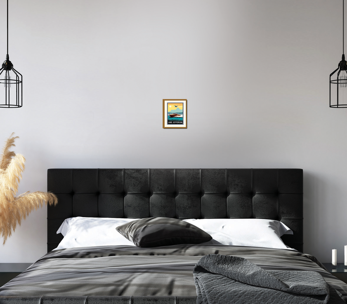 Landmark MN | Lake Jefferson Le Sueur Art Print