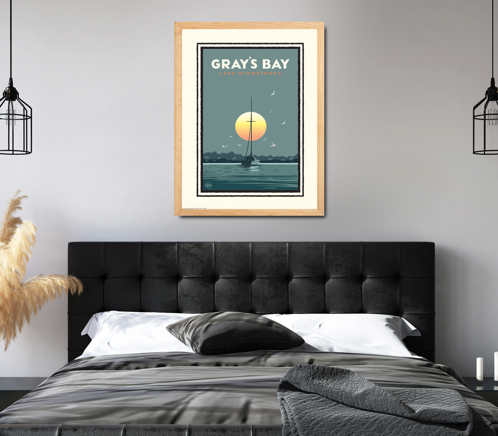 Landmark MN | Lake Minnetonka Gray's Bay Art Print