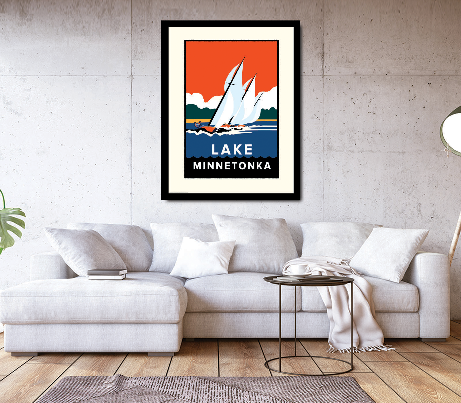 Landmark MN | Lake Minnetonka Regatta Art Print