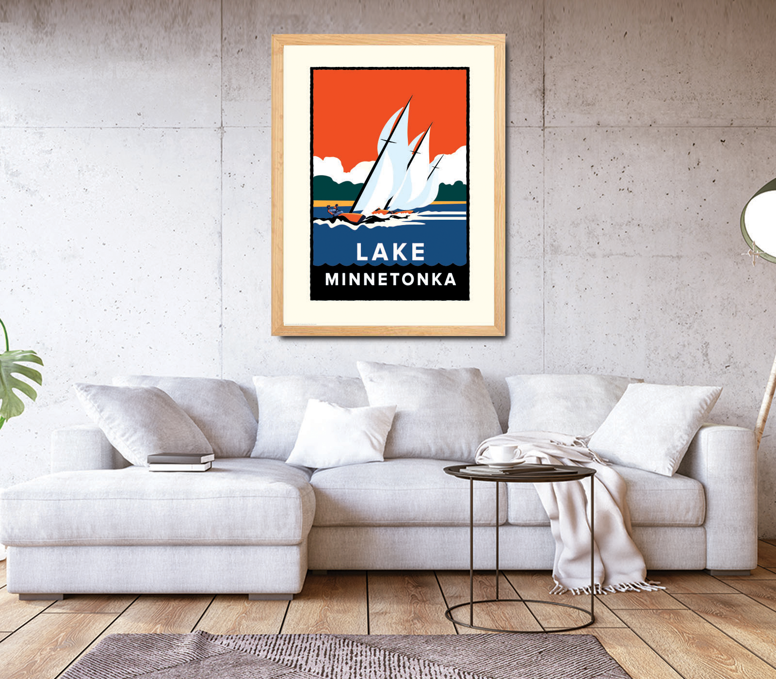 Landmark MN | Lake Minnetonka Regatta Art Print