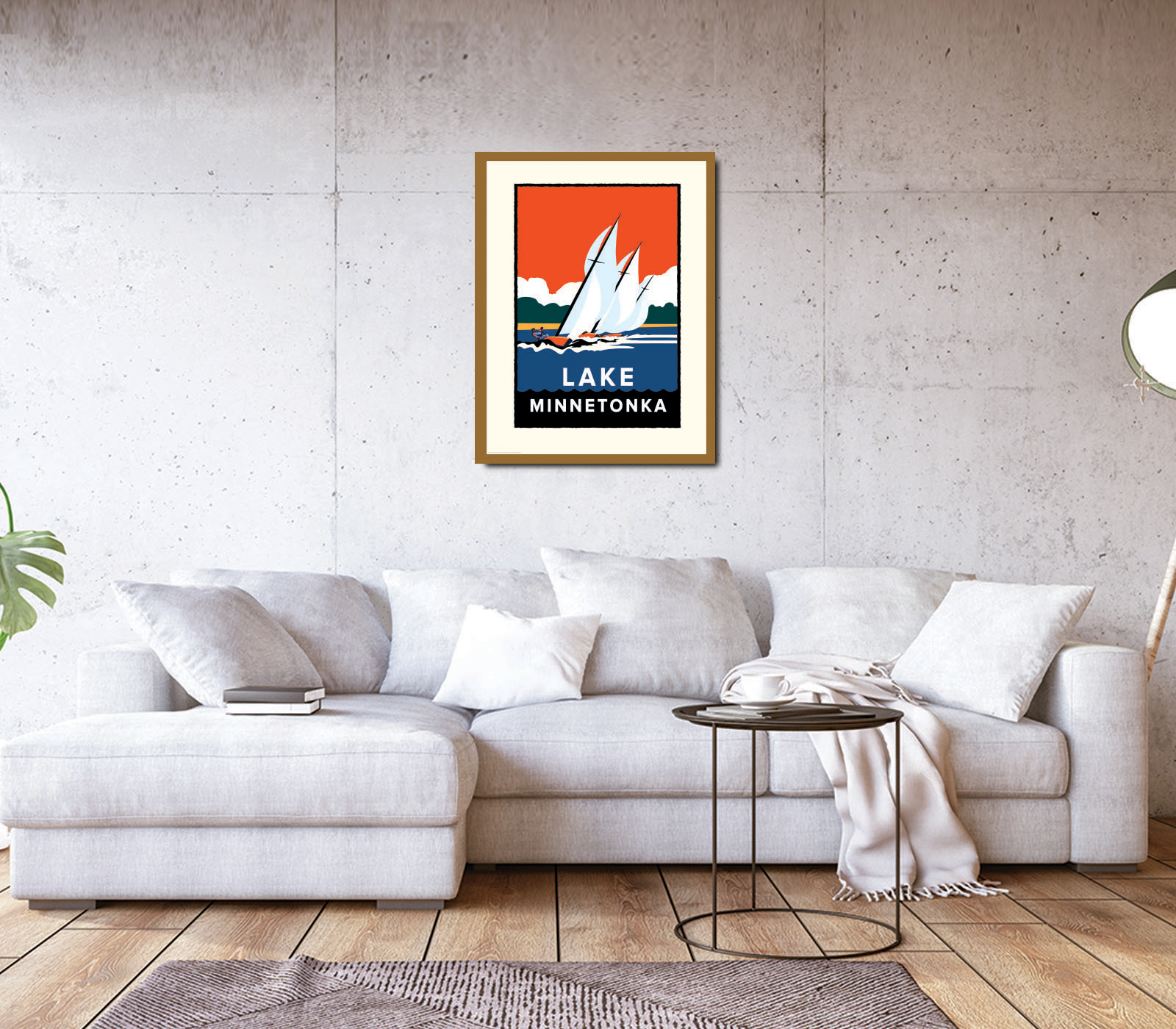 Landmark MN | Lake Minnetonka Regatta Art Print
