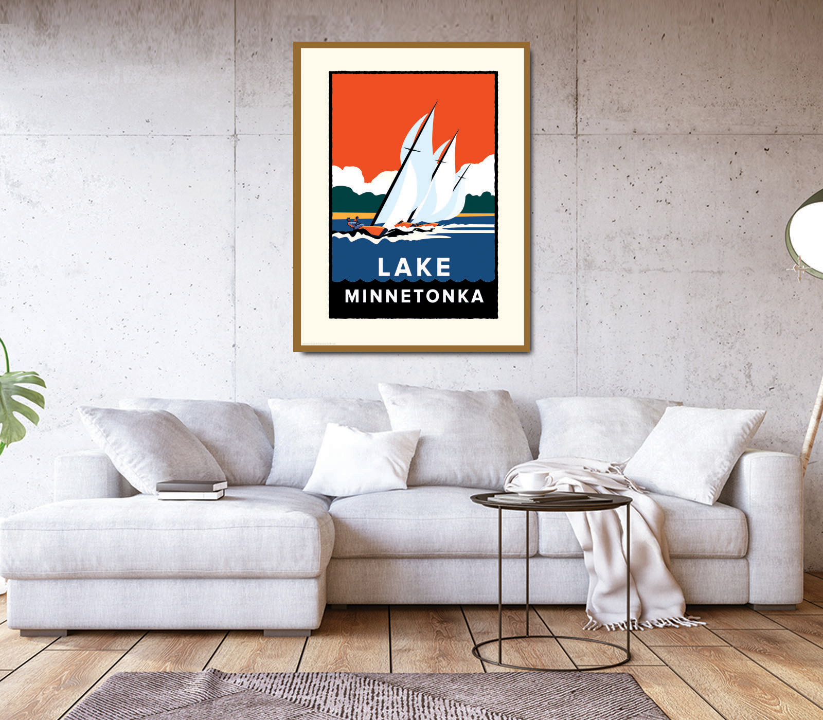 Landmark MN | Lake Minnetonka Regatta Art Print