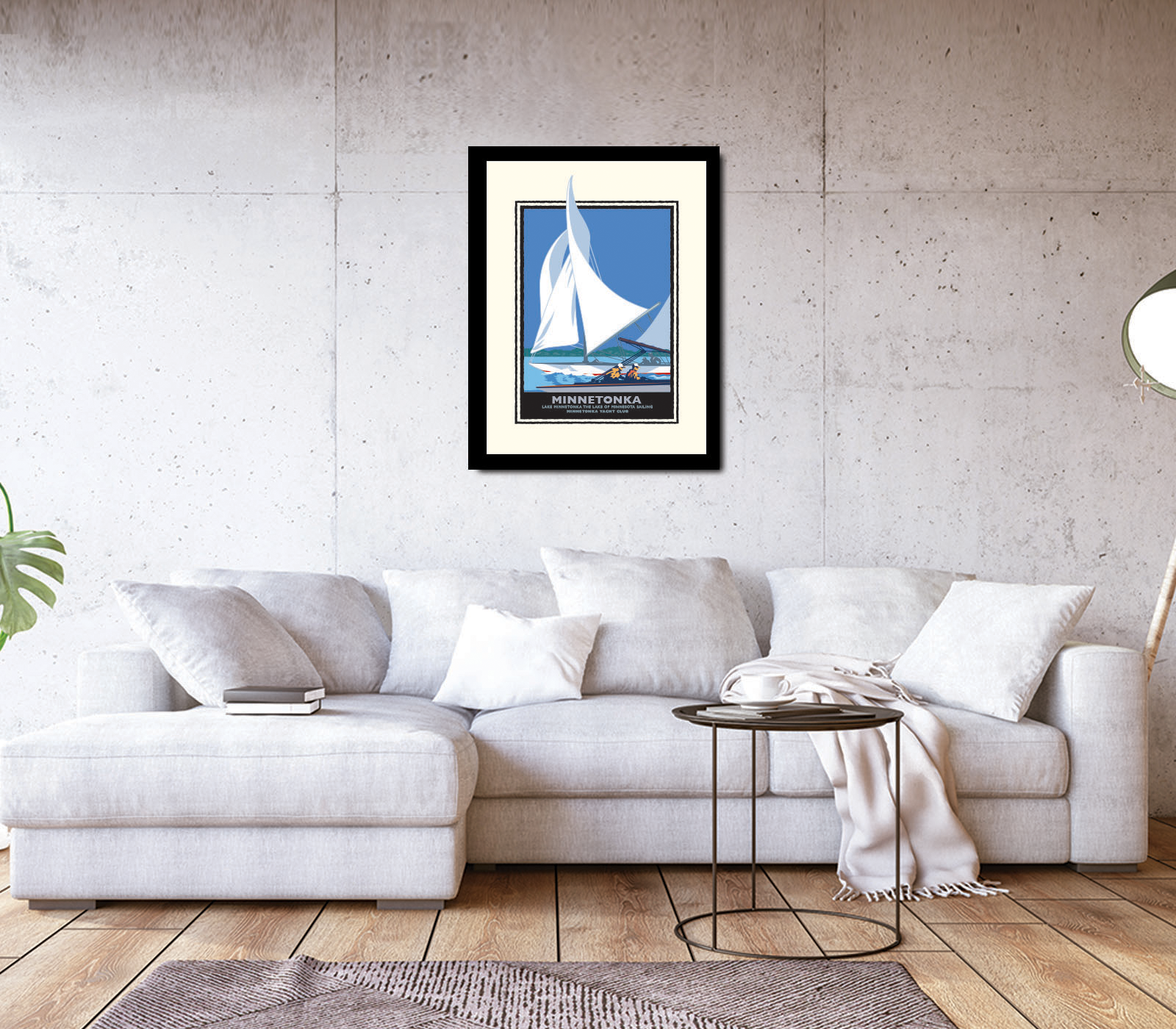 Landmark MN | Lake Minnetonka Sail Art Print