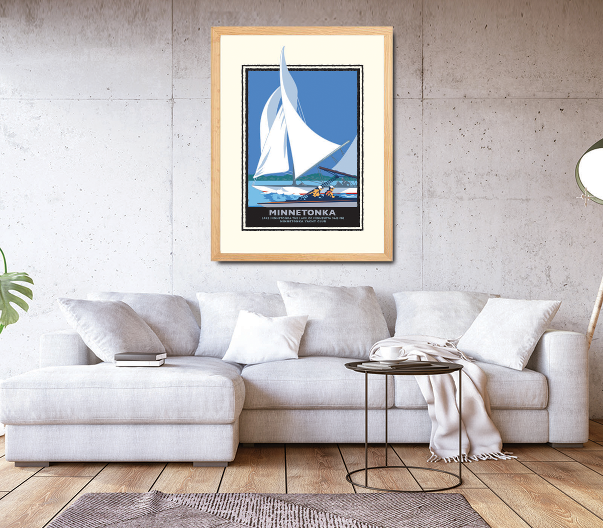 Landmark MN | Lake Minnetonka Sail Art Print