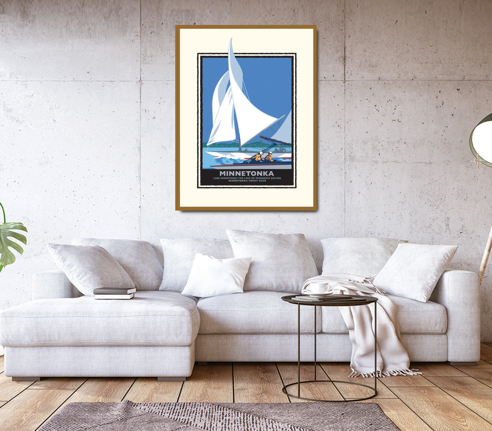 Landmark MN | Lake Minnetonka Sail Art Print
