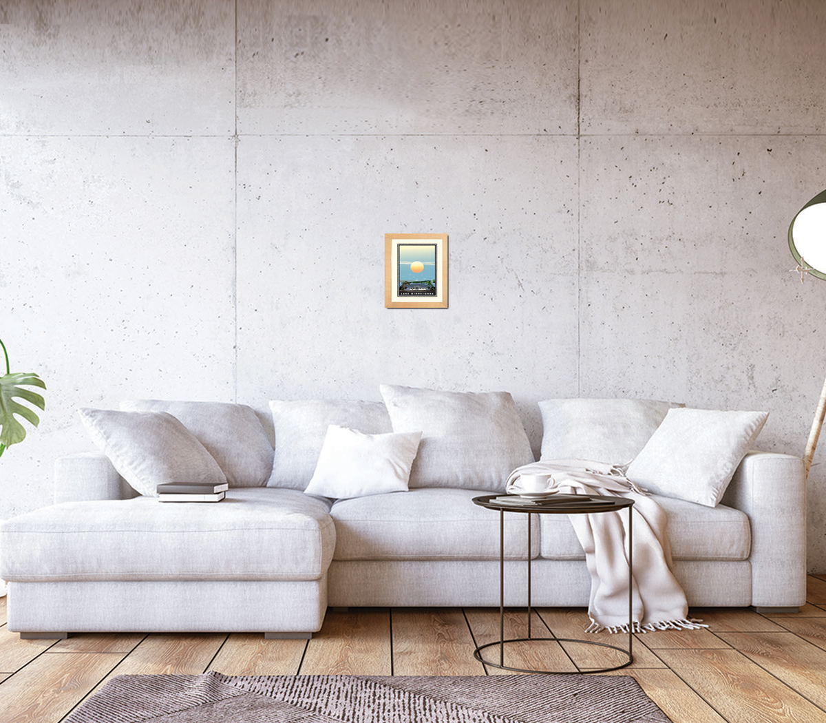 Landmark MN | Lake Minnetonka Wayzata Stationview Art Print